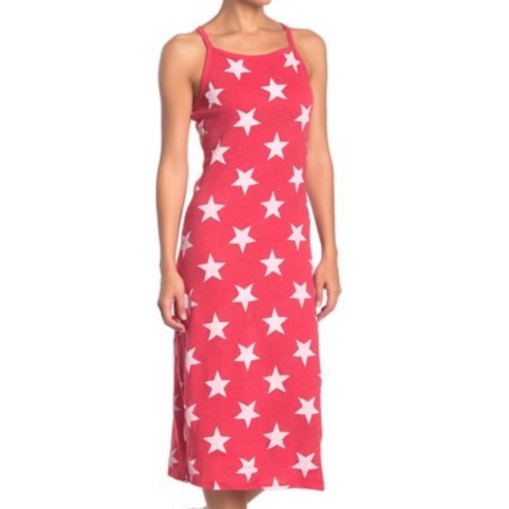 Alternative Patterened Midi Dress — S — New